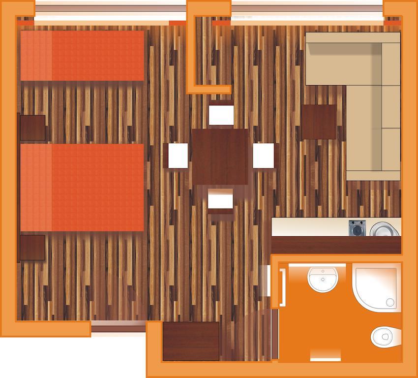 Kompleks Apartament-Serwis Kraków Exteriör bild